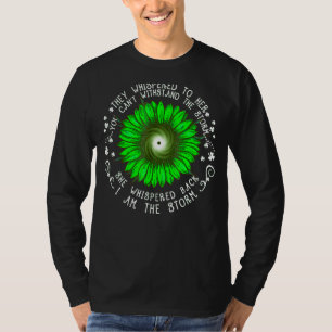 Mental Health Awareness Month Sunflower Women I Am T-Shirt