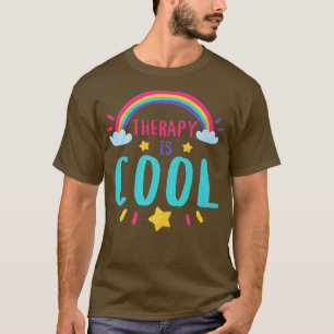Mental Health Awareness Month Therapy Is Cool Posi T-Shirt