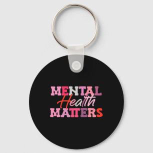 Mental Health Awareness National Stress Awareness Key Ring
