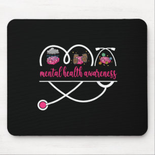 Mental Health Awareness Ok To Not Be Ok Depression Mouse Mat
