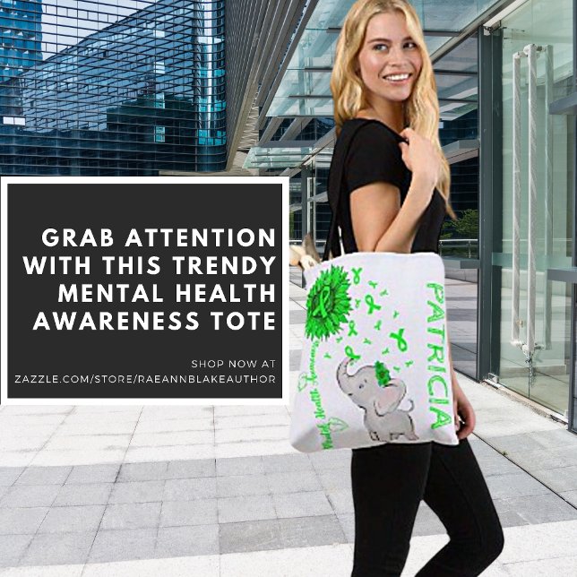 Mental Health Awareness Personalised Tote (Creator Uploaded)