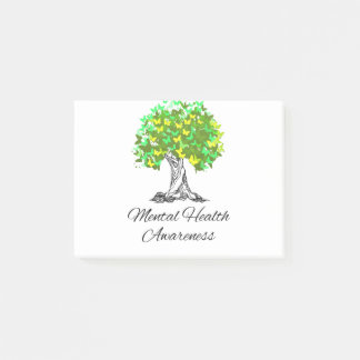 Mental Health Awareness Post-it Notes