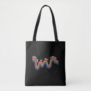 Mental Health Awareness Rainbow LGBTQ Tote Bag