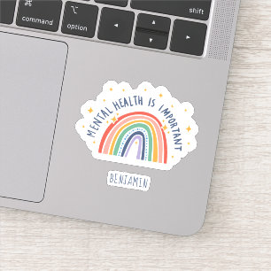 Mental Health Awareness Rainbow Personalised