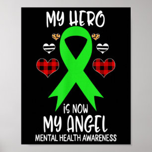 Mental Health Awareness Remembrance Hero Is Now My Poster