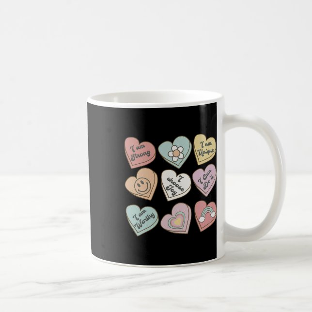Mental Health Awareness Self Care Problems Kind In Coffee Mug (Right)