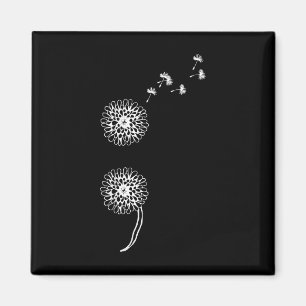 Mental Health Awareness Semicolon Project Suicide Magnet