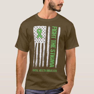 Mental Health Awareness Shirt Fight The Stigma Men