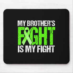 Mental Health Awareness Shirt My Brothers Fight Is Mouse Mat