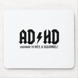 Mental Health Awareness Shirts Adhd Highway To Hey Mouse Mat