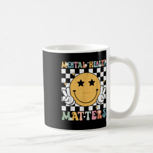 Mental Health Awareness Smile Face Mental Health S Coffee Mug