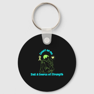 Mental Health Awareness Sticker Key Ring
