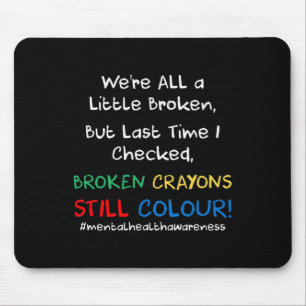 Mental Health Awareness Suicide Prevention  Gift Mouse Mat