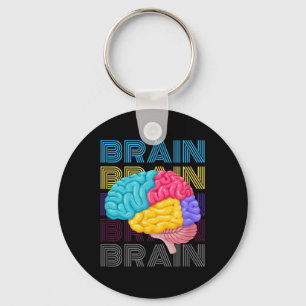 Mental Health Awareness Support Metal Power Family Key Ring