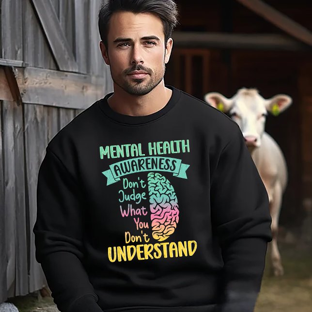 Mental Health Awareness Sweatshirt (Creator Uploaded)