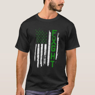 Mental Health Awareness Tees American Flag Distres