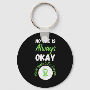 Mental Health Awareness Therapist Psychologist Psy Key Ring