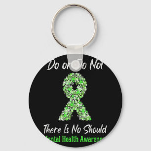 Mental Health Awareness Therapist Psychologist Psy Key Ring