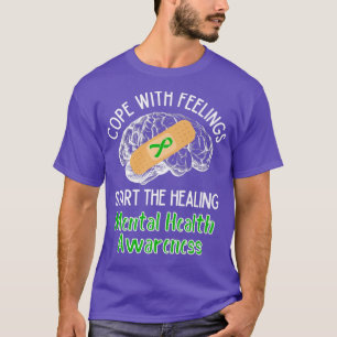 Mental Health Awareness Therapist Psychology Psych T-Shirt