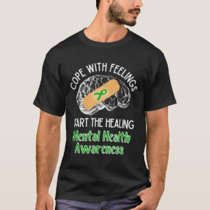 Mental Health Awareness Therapist Psychology Psych T-Shirt
