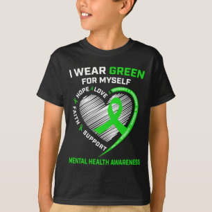 Mental health awareness wear green for performance T-Shirt