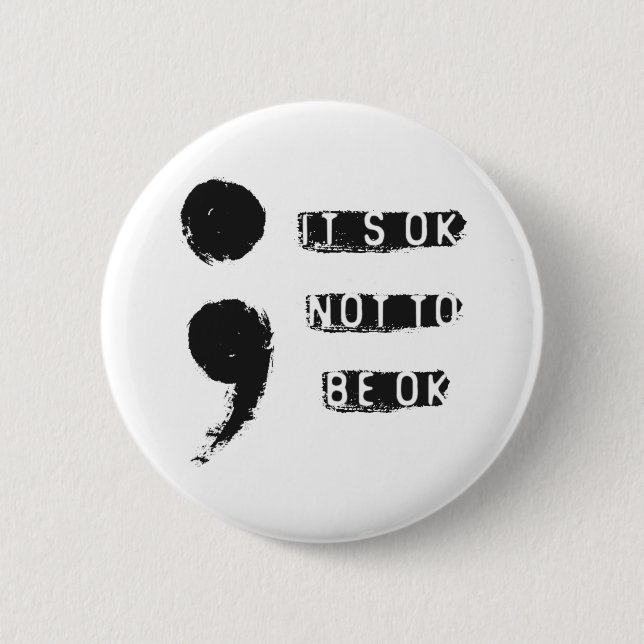 Mental Health Button (Front)