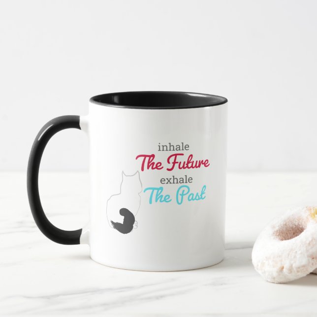 Mental Health Cat Mug (With Donut)