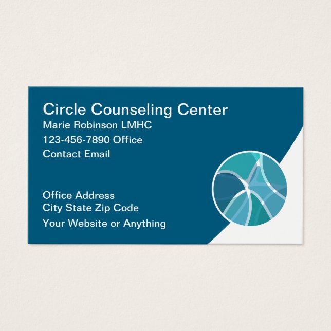 Mental Health Counseling Modern Minimalist (Front)