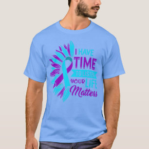 Mental Health Counsellor Suicide Prevention Awaren T-Shirt
