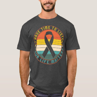 Mental Health Counsellor Suicide Prevention Awaren T-Shirt