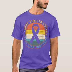 Mental Health Counsellor Suicide Prevention Awaren T-Shirt