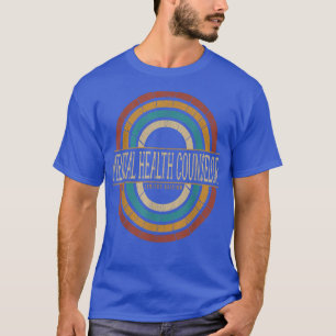 Mental Health Counselor Vintage Retro 4228 T-Shirt