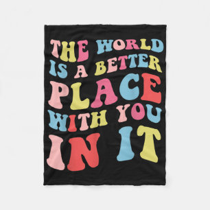 Mental Health Day, Mental Health Awareness Week Fleece Blanket