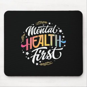 Mental Health First Awareness Mouse Mat