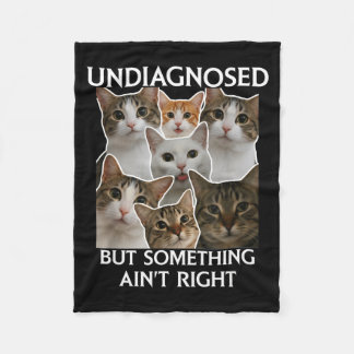 Mental health funny undiagnosed but something ain' fleece blanket