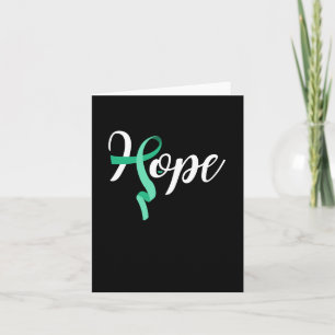 Mental Health Hope - Mental Health Green Ribbon Aw Card