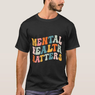Mental health human brain illness awareness men T-Shirt