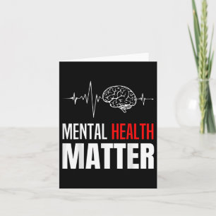 Mental Health Human Brain Problem Awareness _1 Card