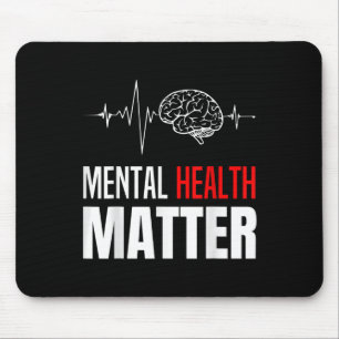 Mental Health Human Brain Problem Awareness _1 Mouse Mat