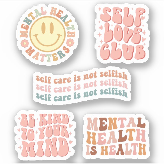 Mental Health, Inspirational, Mental Health Pack (Front)