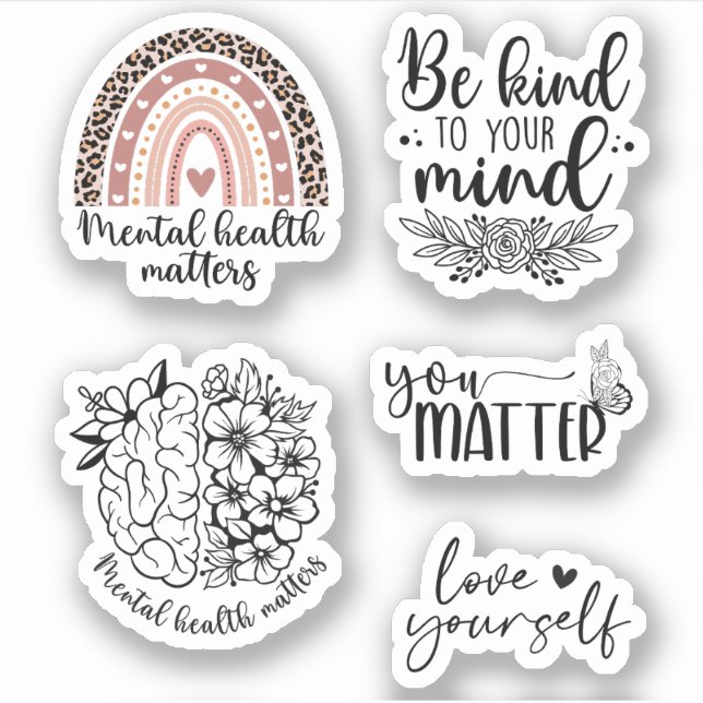 Mental Health, Inspirational, Mental Health Pack (Front)