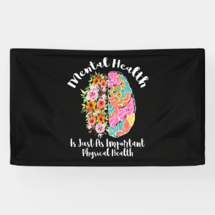 Mental Health Is Just As Physical Health Brain Banner