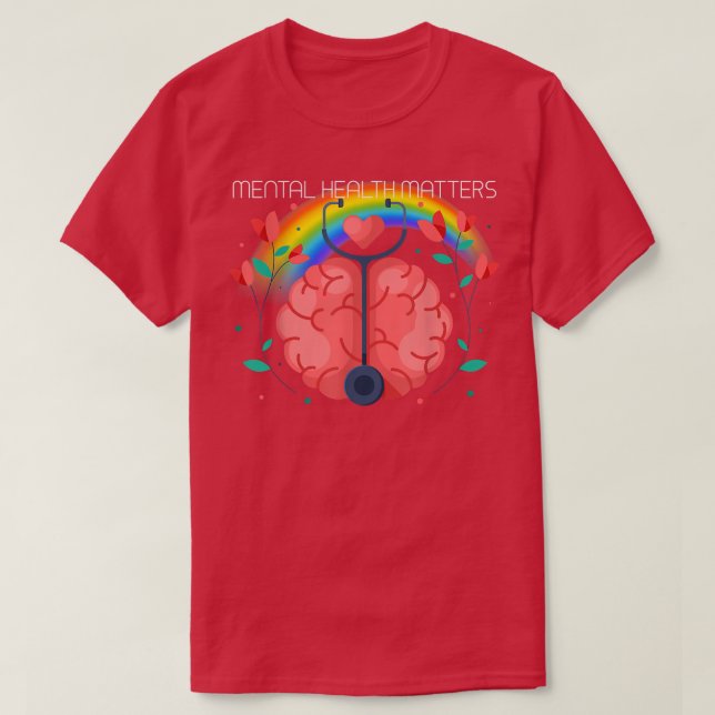 Mental Health Lgbtq4488 1992  T-Shirt (Design Front)
