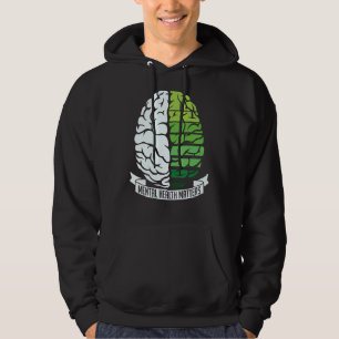 Mental Health Matters Brain Graphic Mental Health Hoodie