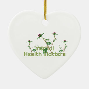 Mental Health Matters Ceramic Tree Decoration