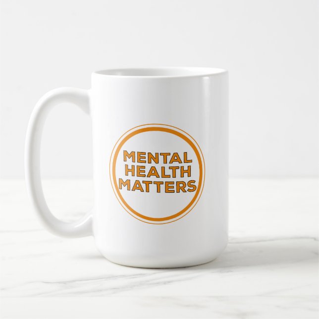 Mental Health Matters Coffee Mug (Left)