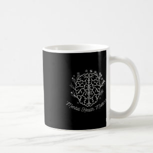 Mental Health Matters Gift Human Brain Illness Awa Coffee Mug