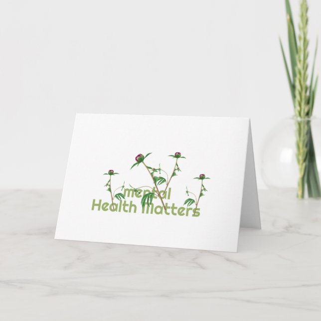 Mental Health Matters Holiday Card (Front)