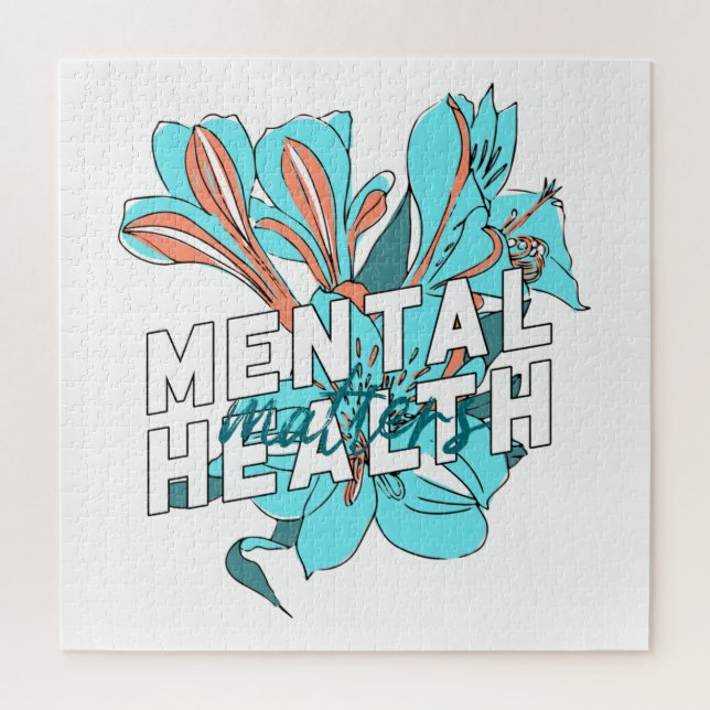 Mental Health Matters Jigsaw Puzzle (Vertical)