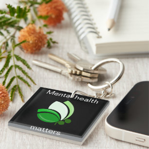 Mental Health Matters Key Ring